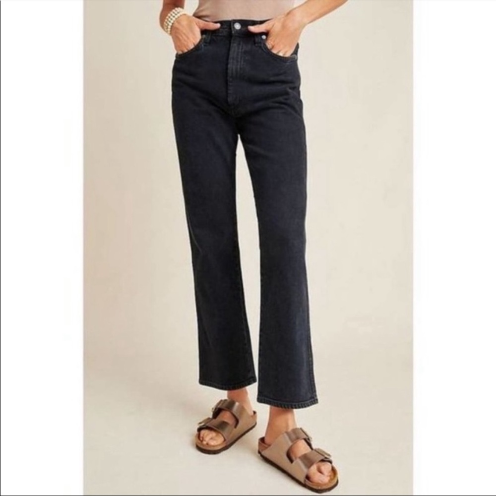 Agolde pinch waist kick flare jeans in realm 31